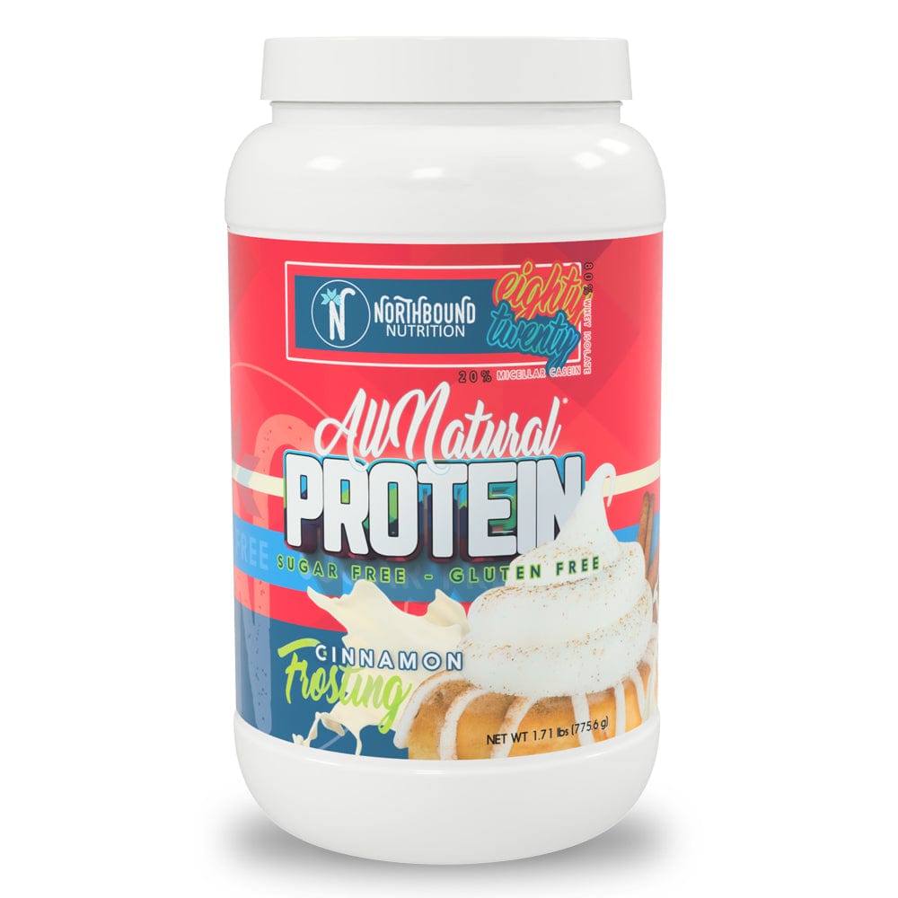 NorthBound Nutrition Protein All Natural Protein Blend (80% Isolate/20% Casein) - Cinnamon Frosting