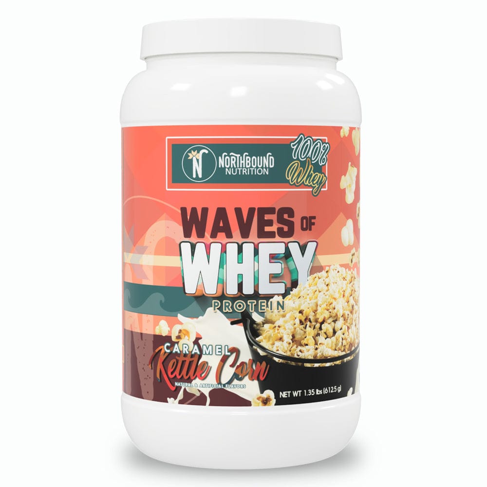 NorthBound Nutrition Protein Seasonal Waves of Whey Protein - Caramel Kettle Corn