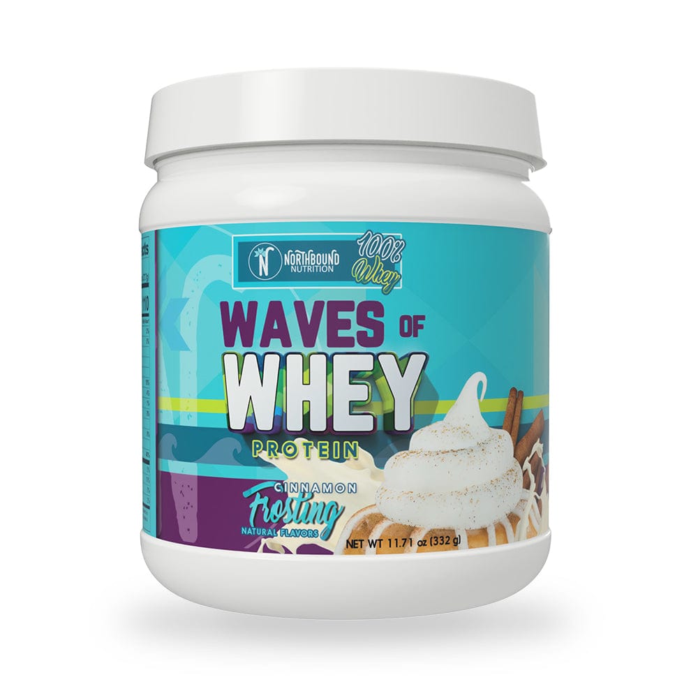 NorthBound Nutrition Protein Waves of Whey Protein - Cinnamon Frosting - 12 Servings