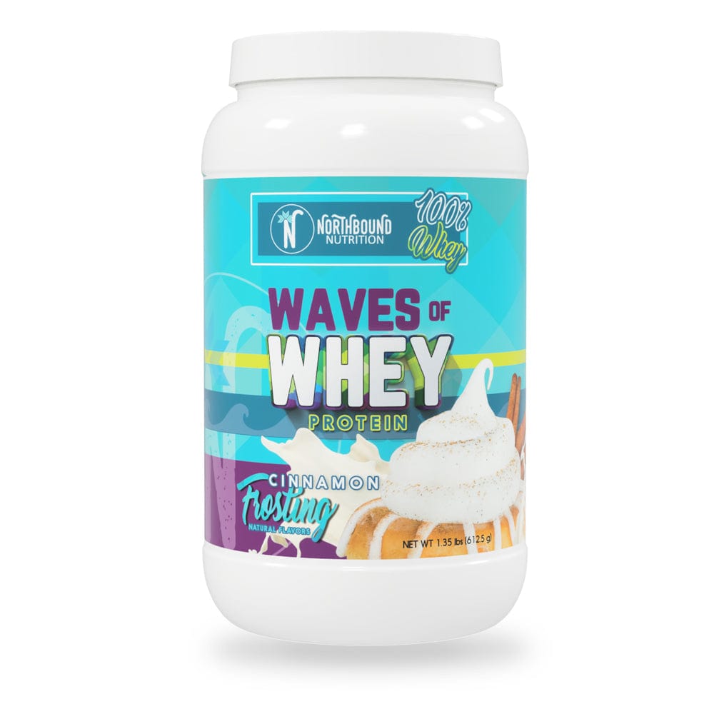 NorthBound Nutrition Protein Waves of Whey Protein - Cinnamon Frosting