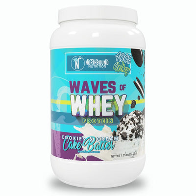 NorthBound Nutrition Protein Waves of Whey Protein - Cookies & Cream Cake Batter