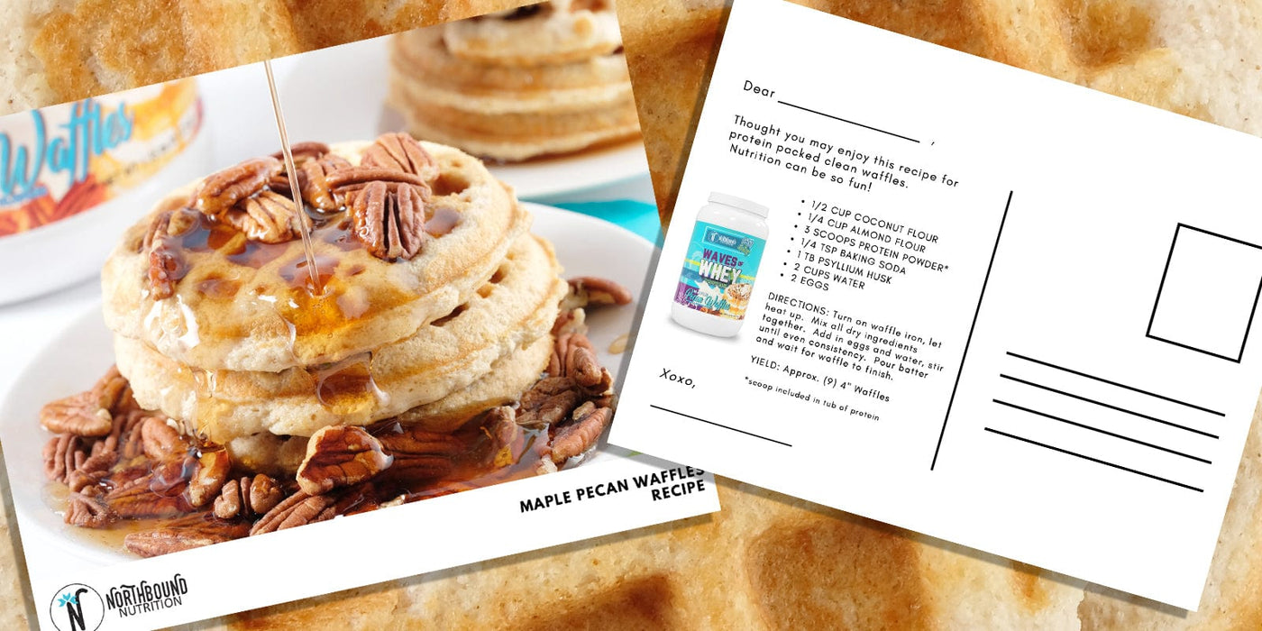 NorthBound Nutrition Protein Waves of Whey Protein - Maple Pecan Waffles