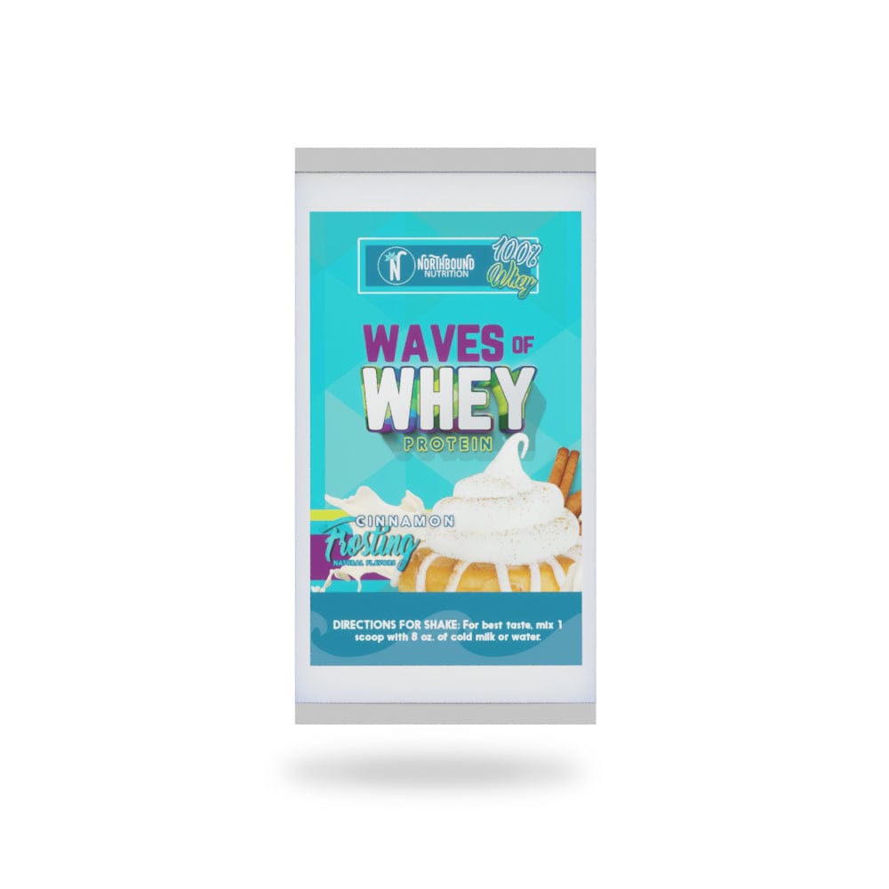Waves of Whey Protein Sample- Cinnamon Frosting – NorthBound Nutrition